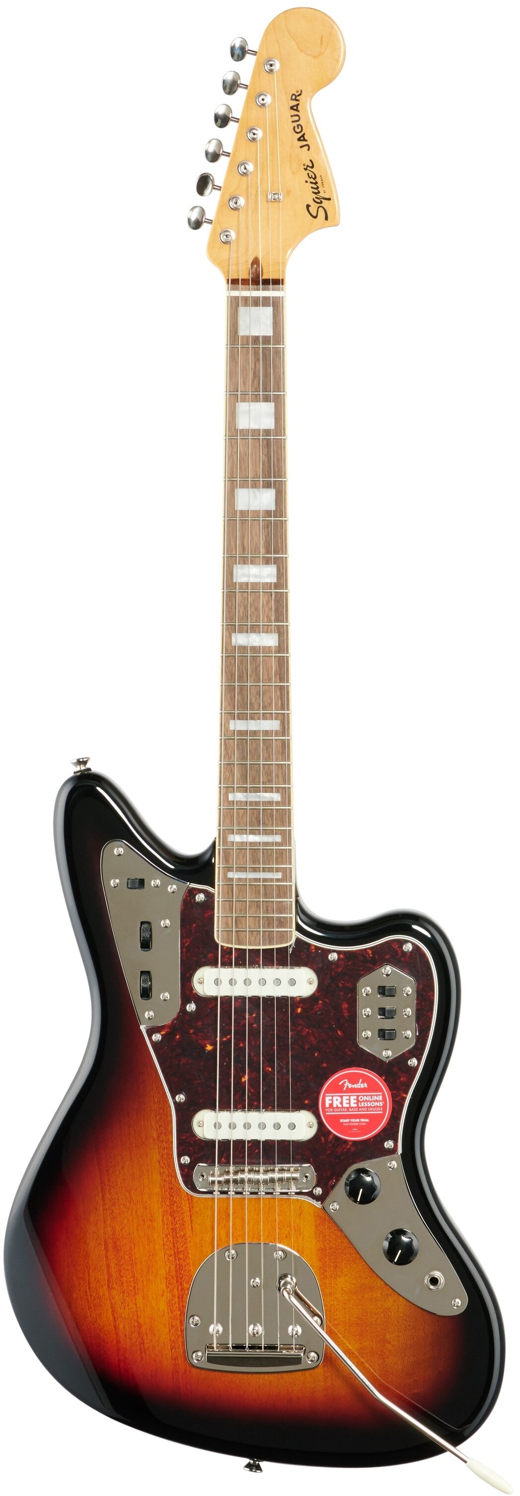 Squier Classic Vibe '70s Jaguar Electric Guitar, with Laurel Fingerboard