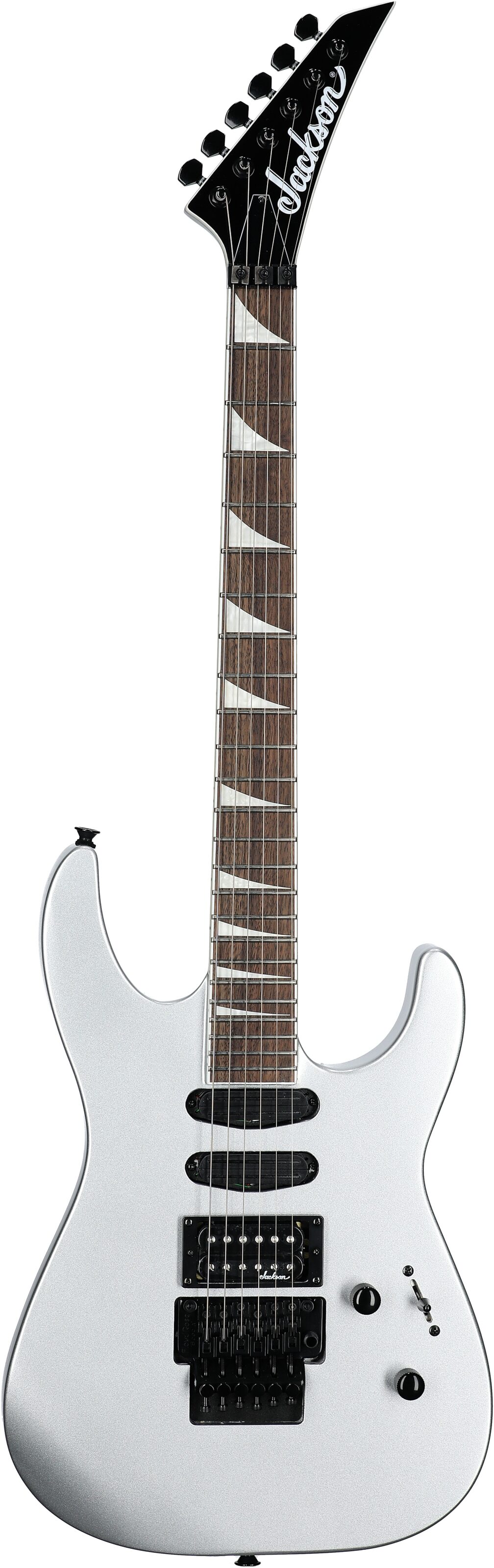 Jackson X Series Soloist SL3X DX Electric Guitar, Quicksilver, Full Straight Front