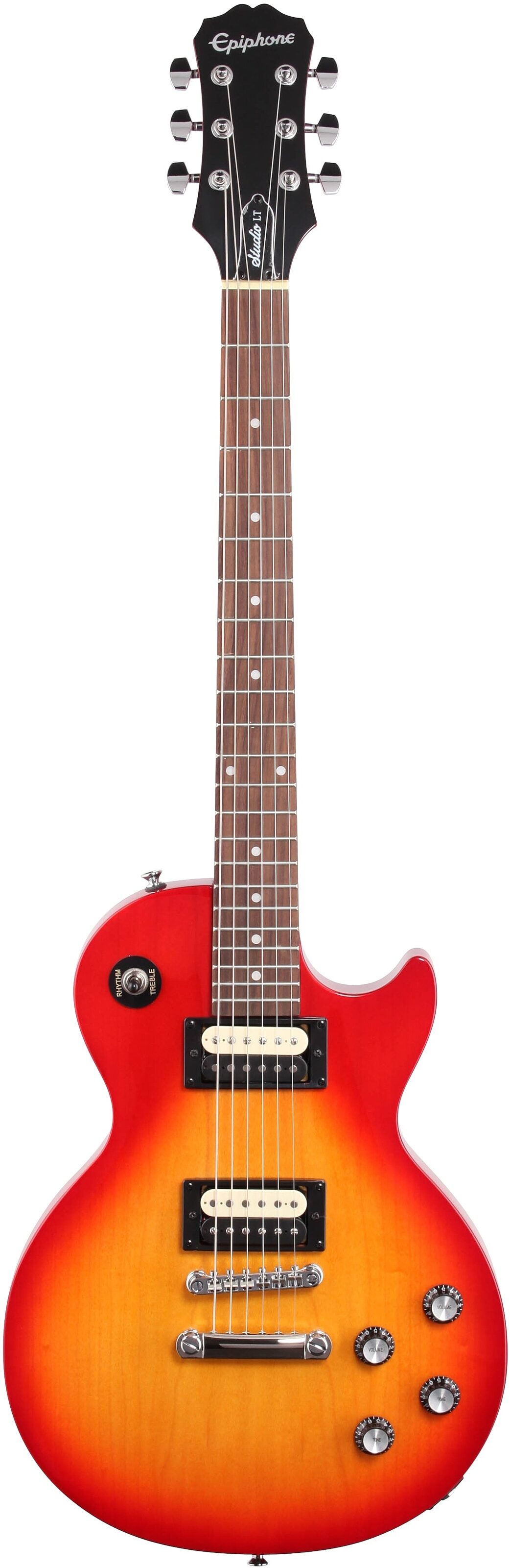 Epiphone Les Paul Studio E1 Electric Guitar, Heritage Cherry Sunburst, Full Straight Front