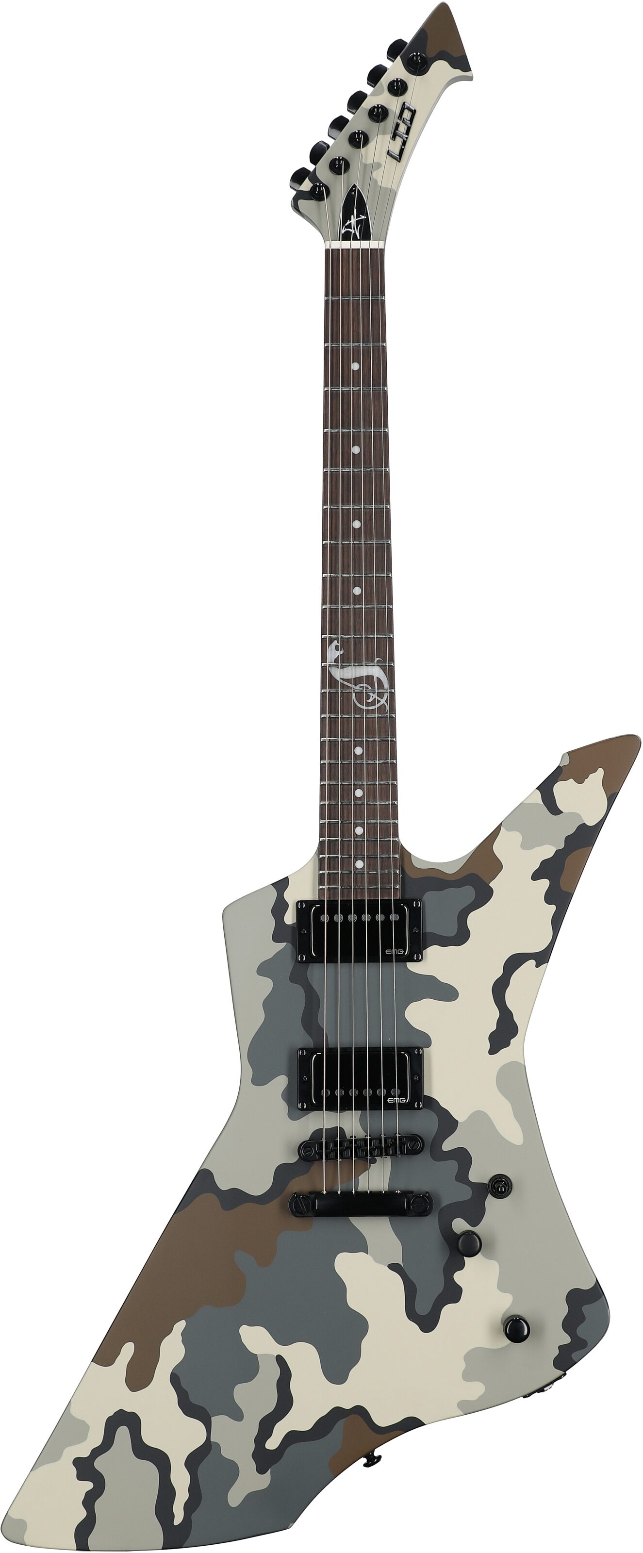 ESP LTD James Hetfield Snakebyte Electric Guitar (with Case)