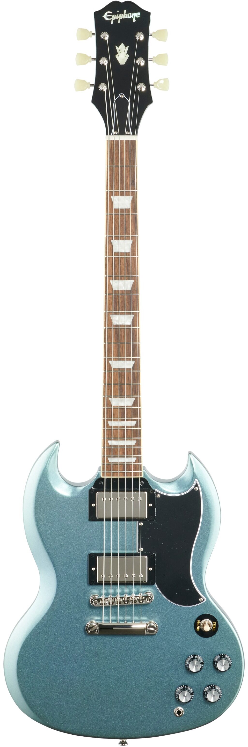 卸直営店（お得な特別割引価格） Epiphone SG ペルハムブルー Pelham