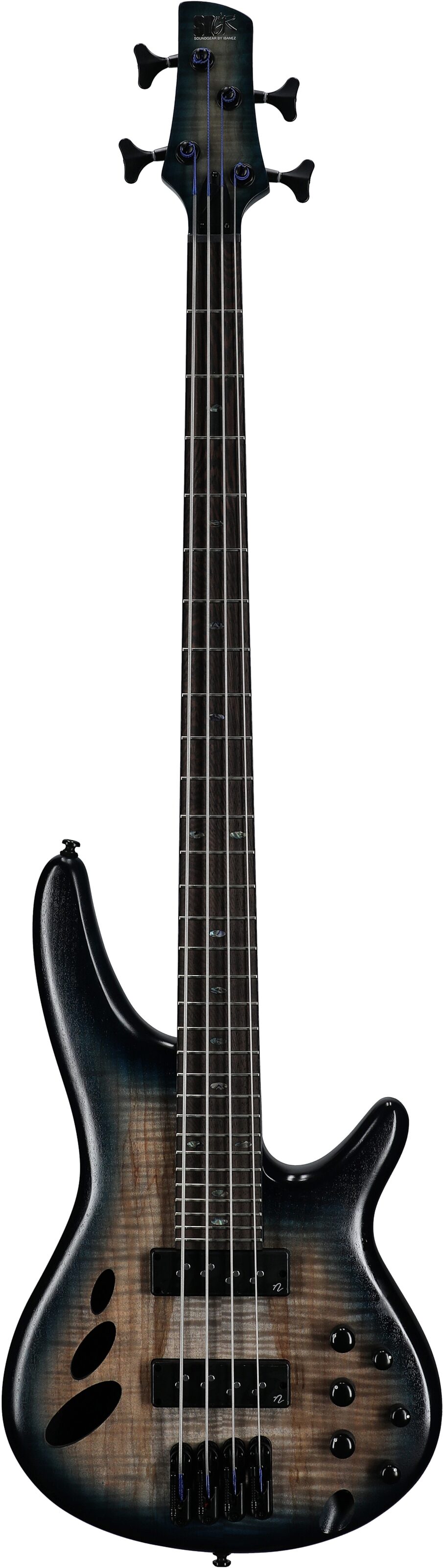 Ibanez SRD900 Electric Bass, Cosmic Blue Starburst Low Gloss, Full Straight Front