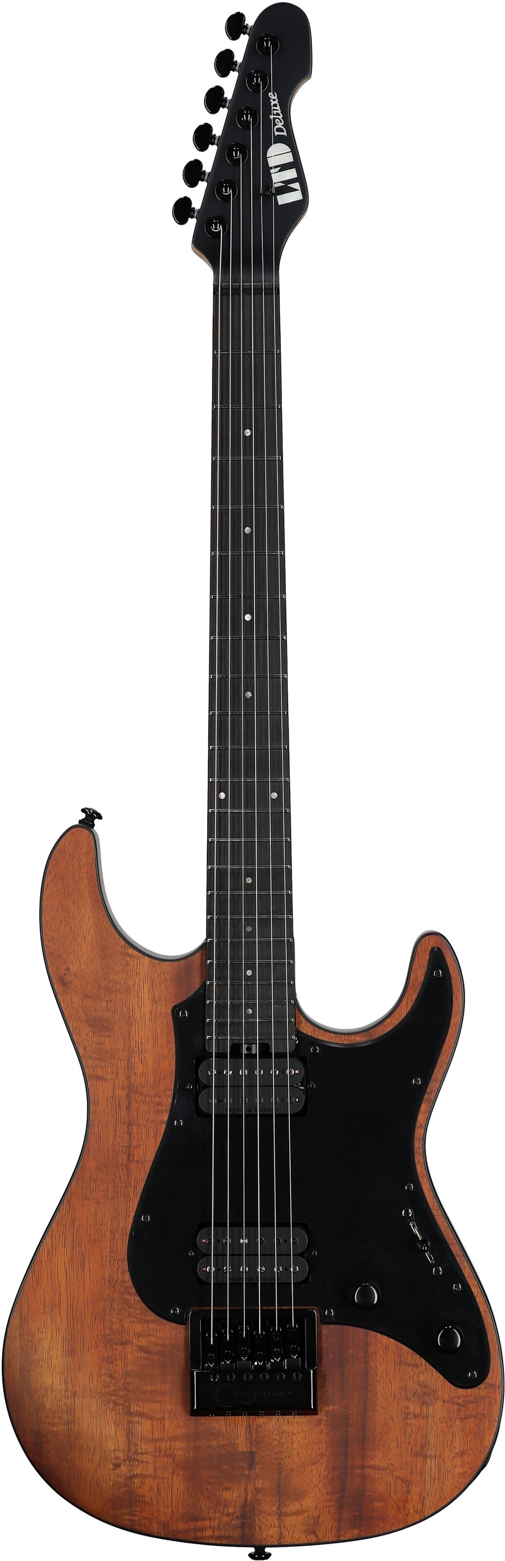 ESP LTD SN-1000 EverTune Electric Guitar, Koa Natural Satin, Full Straight Front