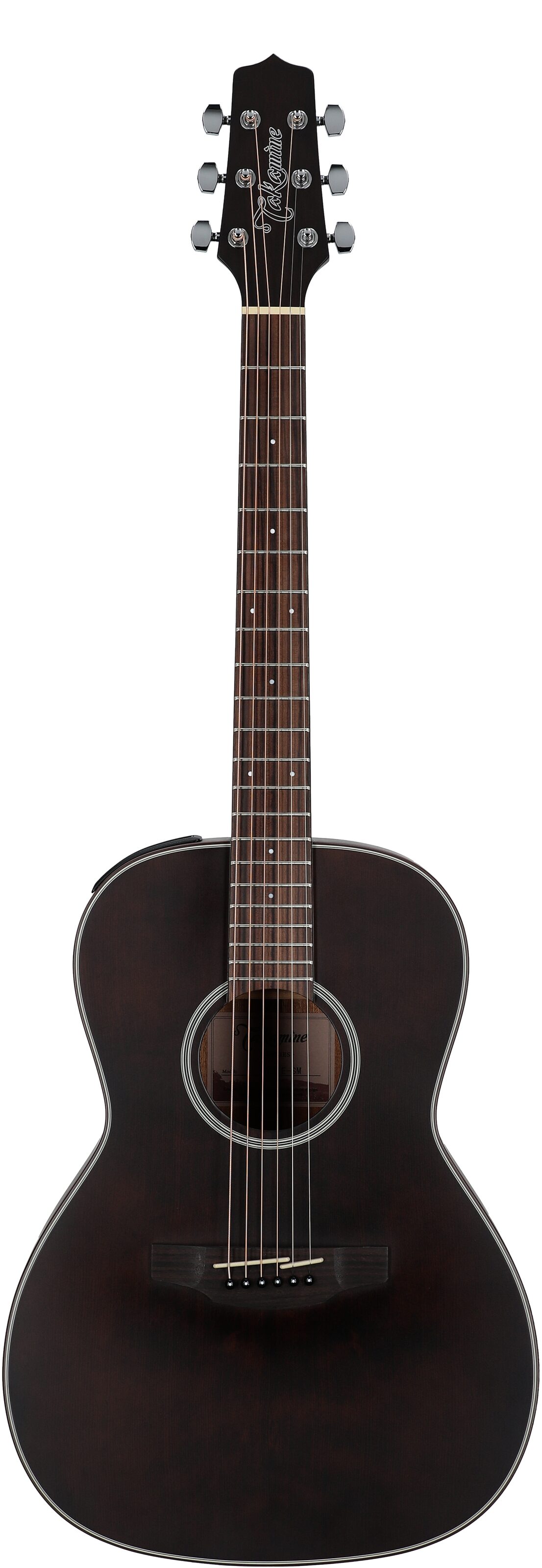 Takamine GY21E New Yorker Acoustic-Electric Guitar, Satin Molasses, Full Straight Front