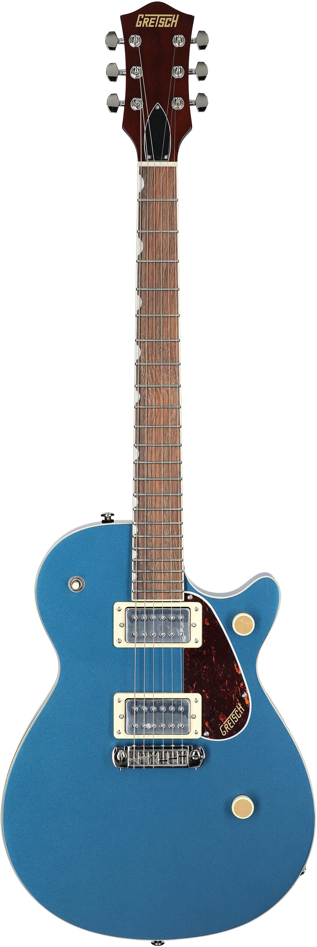 Gretsch Streamliner Jet Club Electric Guitar, Dark Denim, Full Straight Front