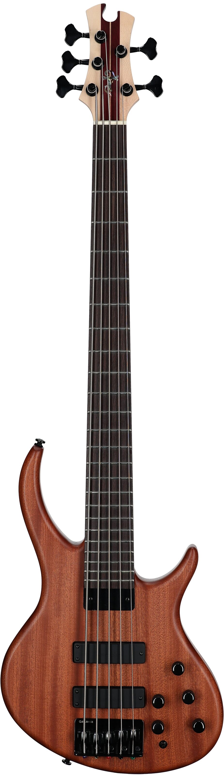 Tobias Killer B V Electric Bass, 5-String (with Gig Bag), Satin Natural, Full Straight Front