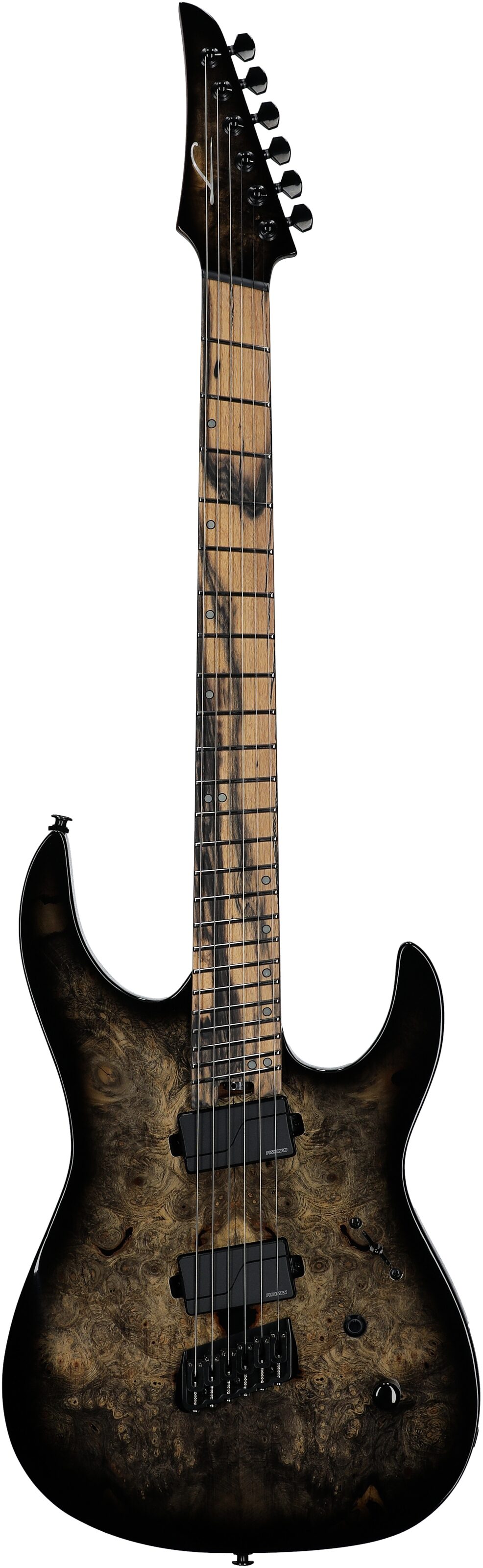 Legator Ninja 6 OD Multi-Scale Electric Guitar, Jupiter Burst, Full Straight Front