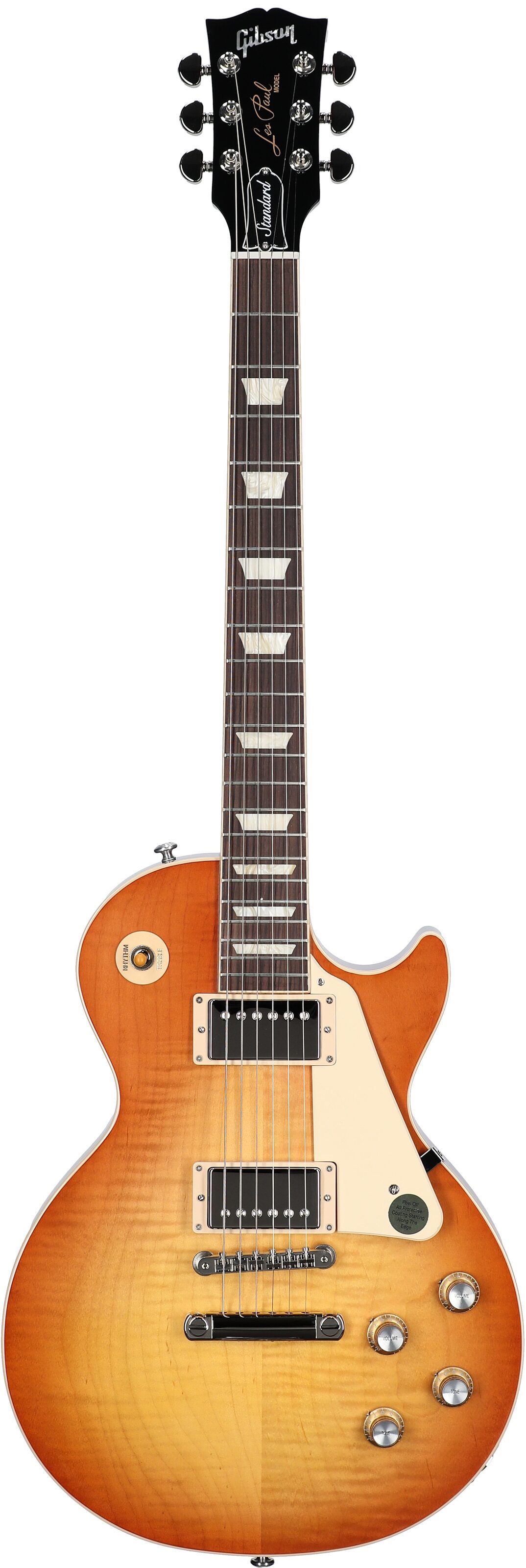 Gibson Les Paul Standard '60s Electric Guitar (with Case), Unburst, Open Box (Good), Full Straight Front
