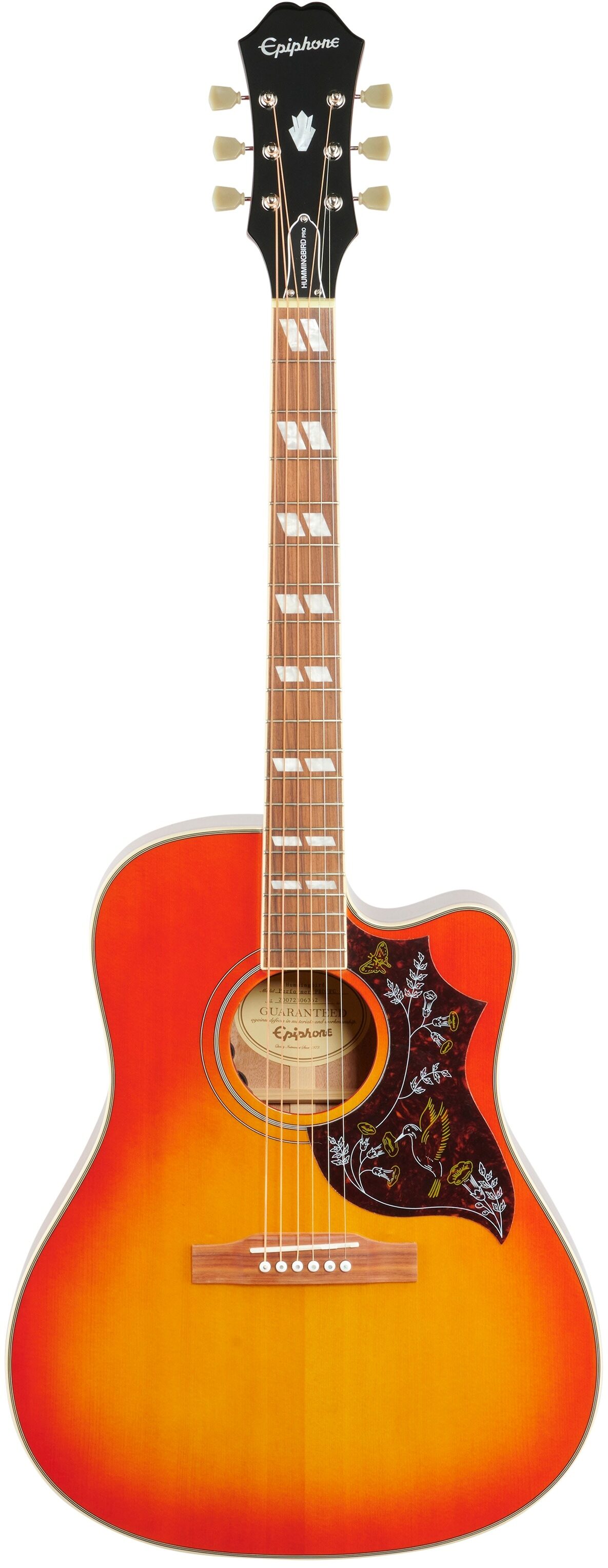 Epiphone Exclusive Hummingbird PRO Cutaway Acoustic-Electric Guitar