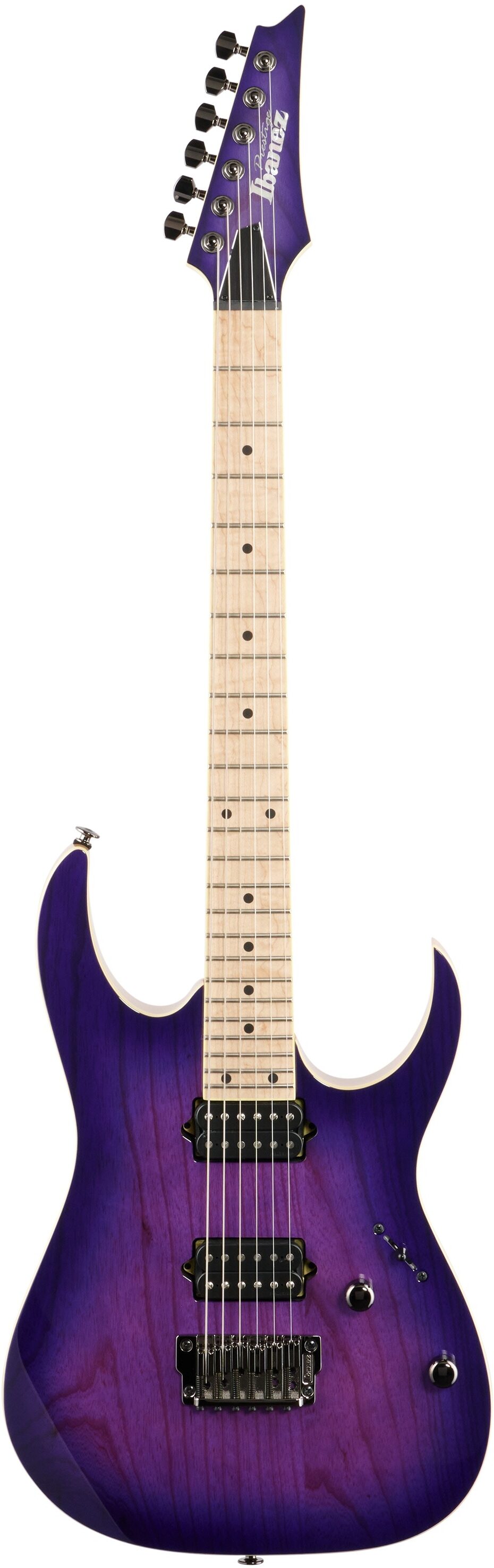 Ibanez Prestige RG652AHMFX Electric Guitar (with Case), Royal Plum Burst, Full Straight Front
