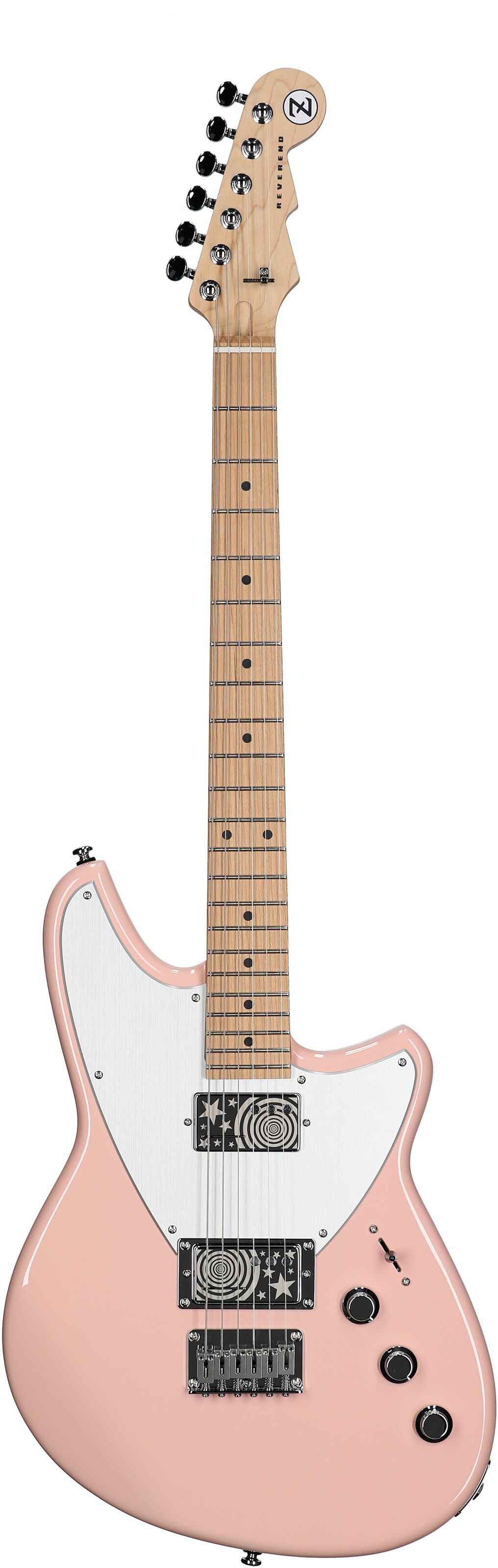 Reverend Billy Corgan Z-One Electric Guitar, Orchid Purple, Full Straight Front