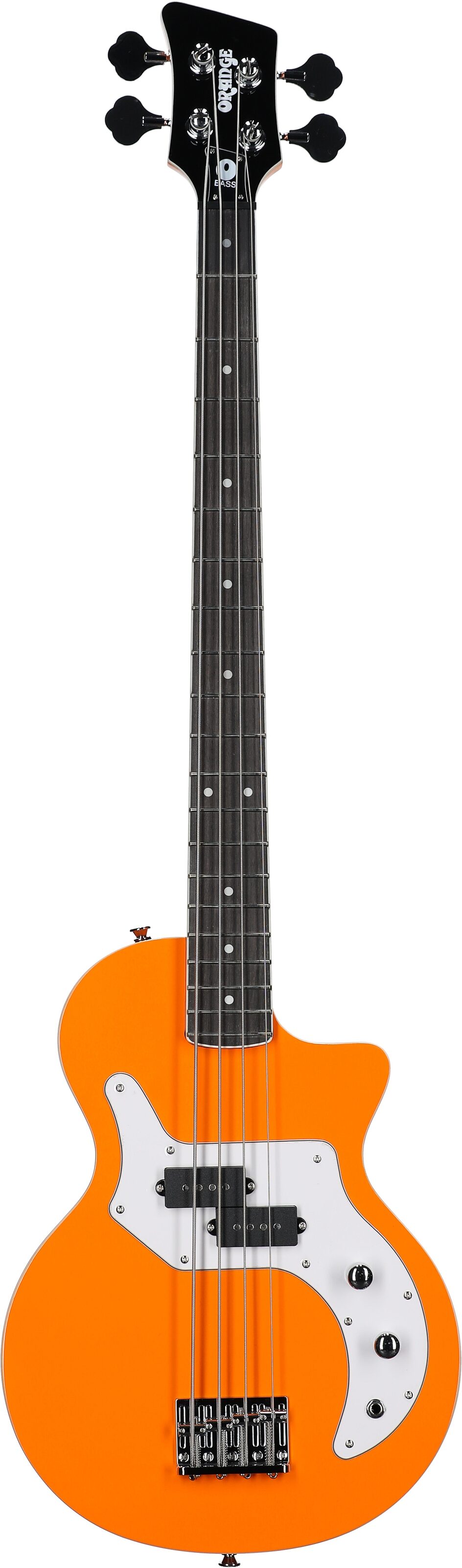 Orange O Bass Electric Bass (with Gig Bag), Orange, Open Box (Very Good), Full Straight Front