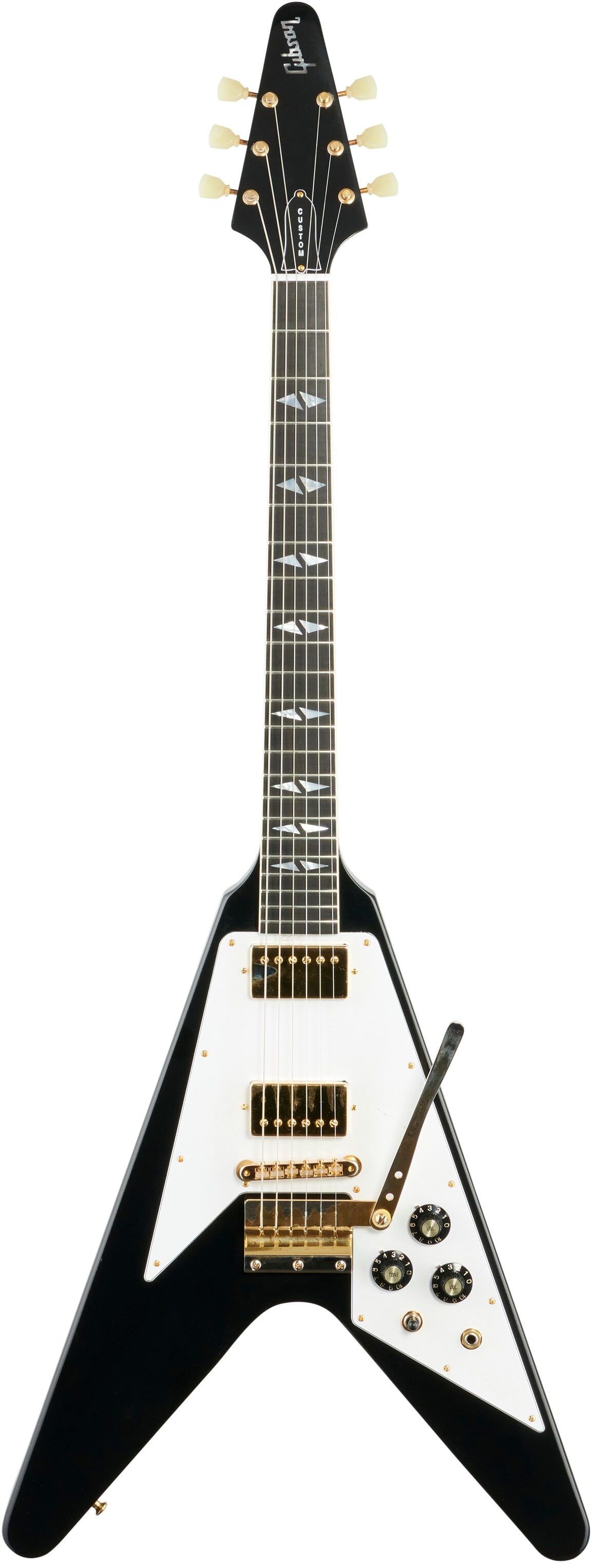 Gibson Custom Shop Jimi Hendrix '69 Flying V Electric Guitar (with Case), Full Straight Front