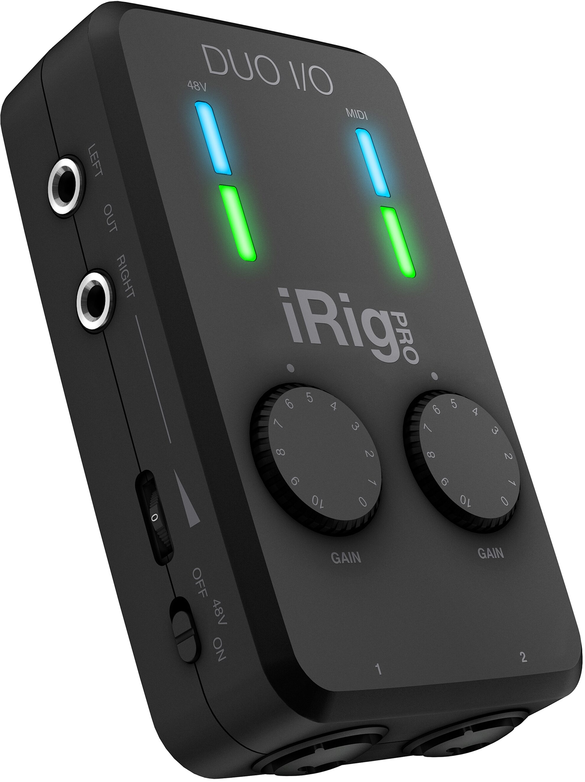 IK Multimedia iRig Pro DUO I/O Audio/MIDI Interface | zZounds