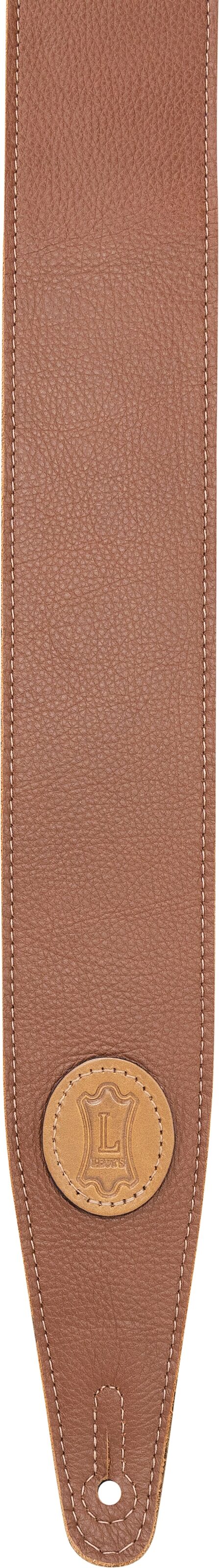 Levy's MGS317ST-BLK-HNY Garment Leather Strap, Tan Sand, Action Position Back