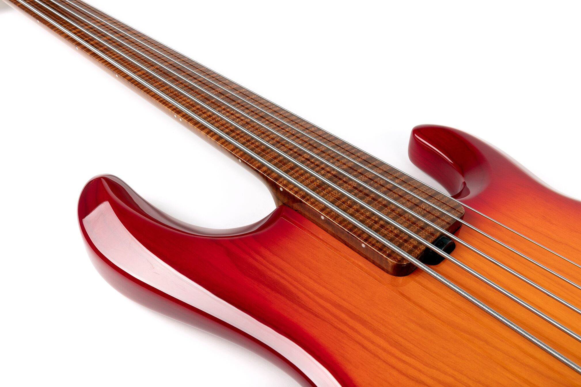 Ernie Ball Music Man BFR Fuego StingRay 5 Special Fretless Electric Bass Gutiar (with Case), Main
