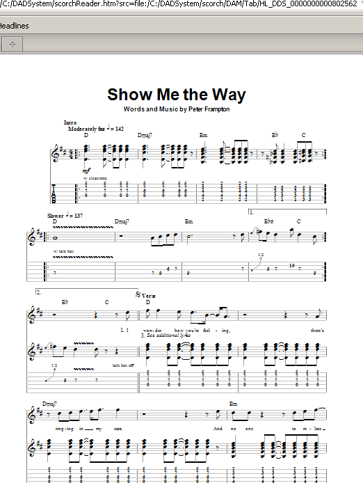 Play With Me - Guitar TAB