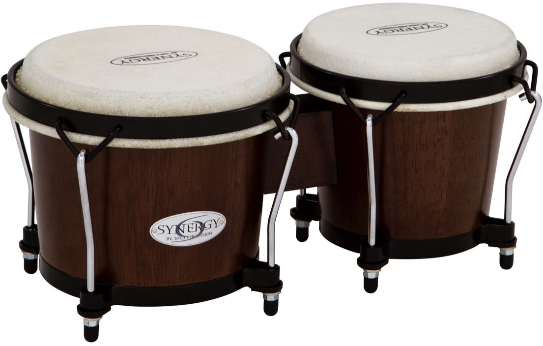 Toca Synergy Bongo Set, Tobacco