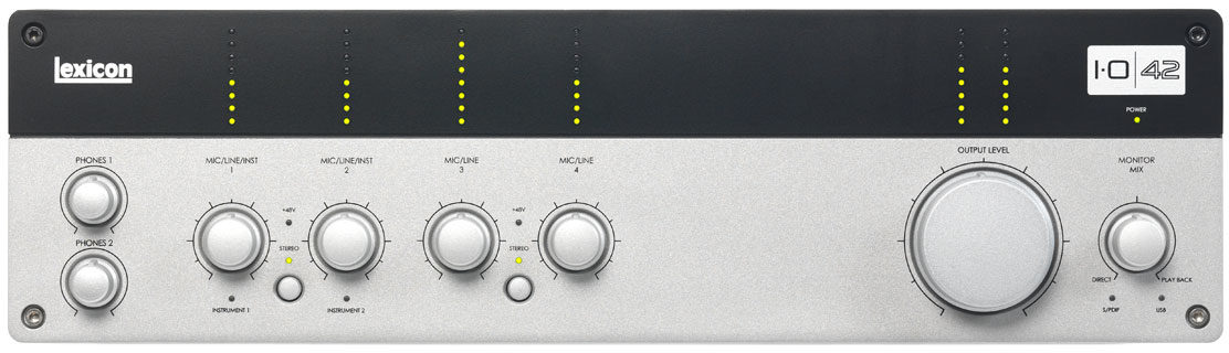 Lexicon IO42 USB 2.0 Audio Recording Interface, Main
