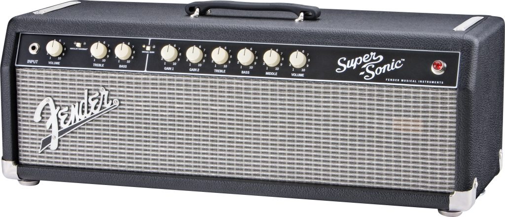 Fender Super-Sonic 60 Guitar Amplifier Head (60 Watts), Black Right