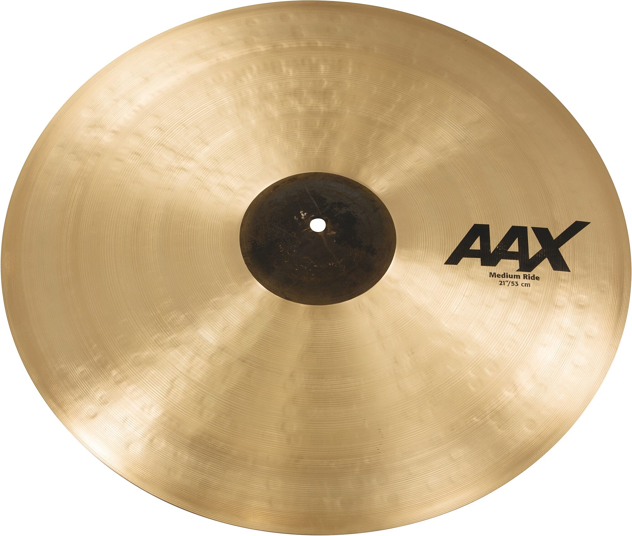 Sabian AAX Medium Ride Cymbal, Angled Front
