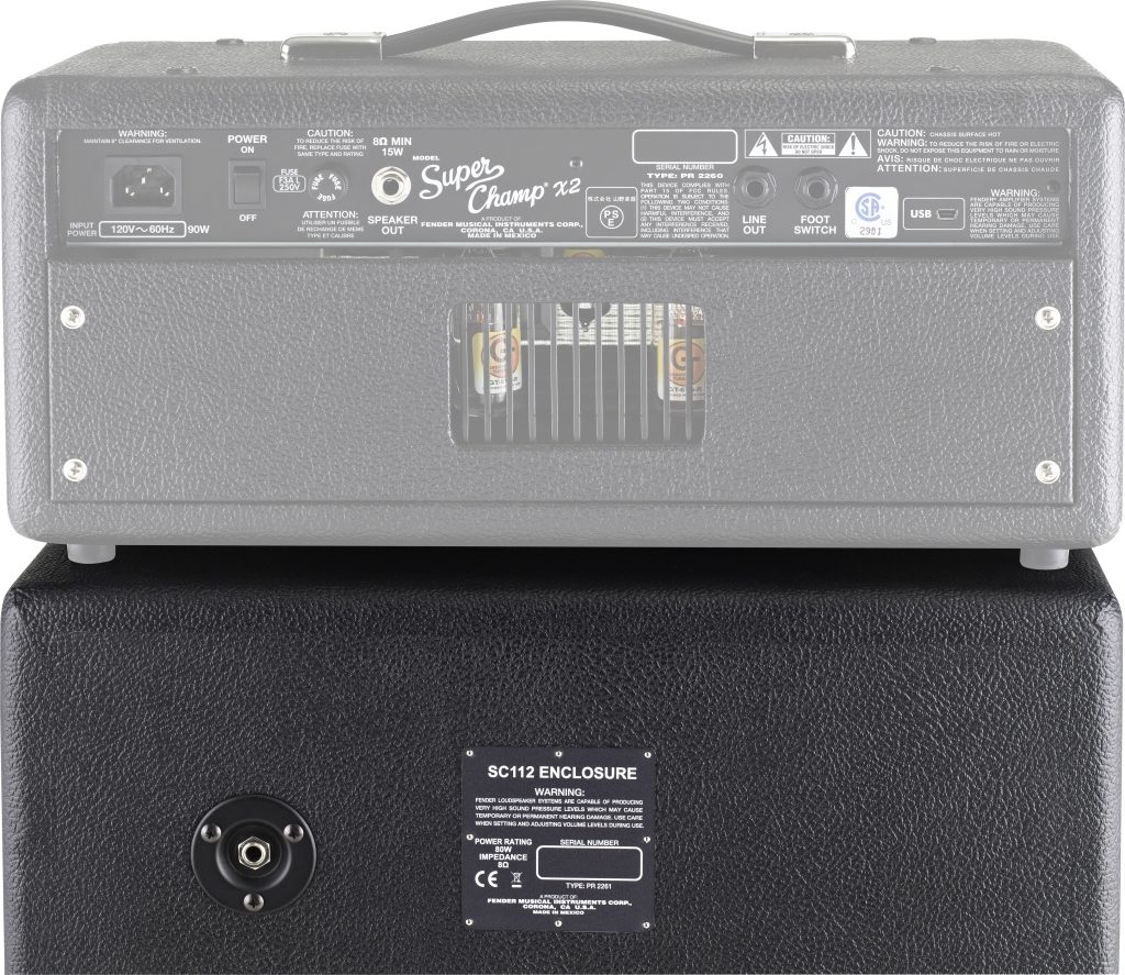 Fender super champ on sale x2 cabinet