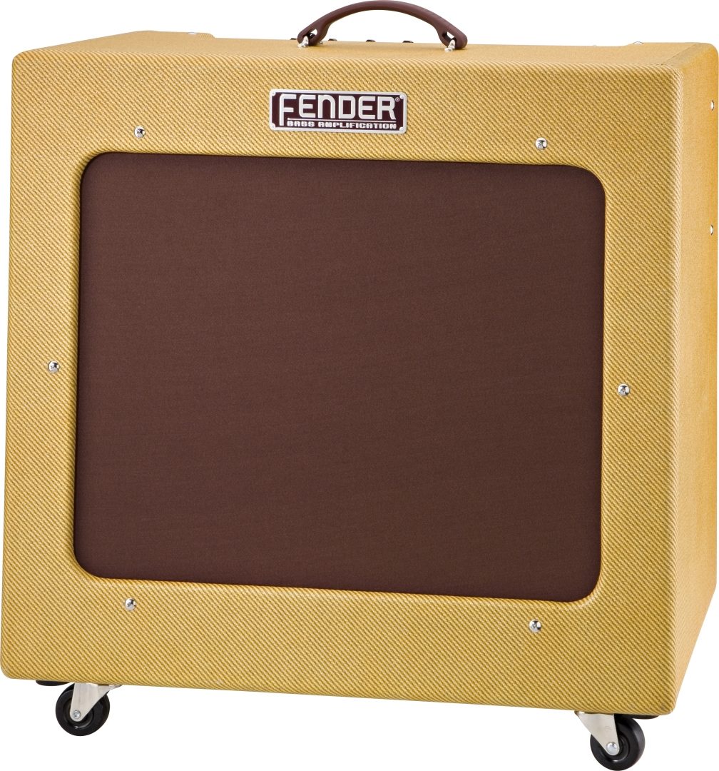 Fender Bassman TV Fifteen Tweed Bass Combo Amplifier (350 Watts, 1x15"), Main