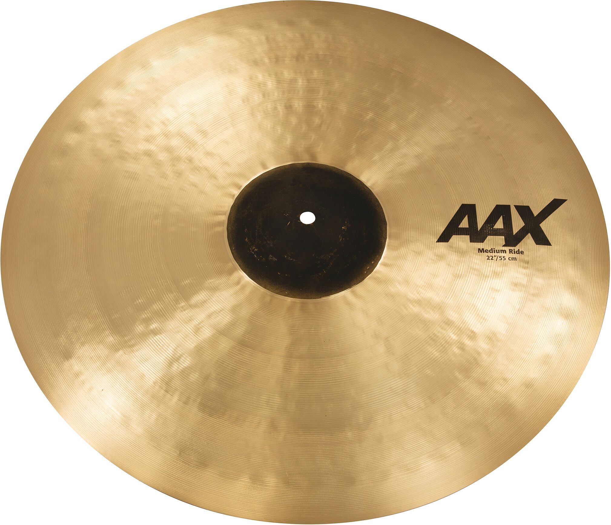 Sabian AAX Medium Ride Cymbal, Angled Front