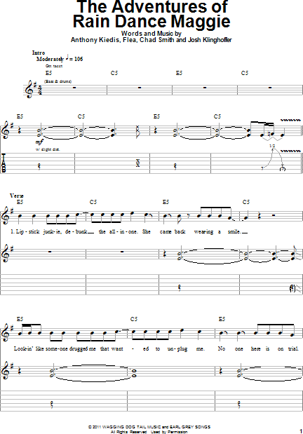 Dance With Me - Guitar Tab Play-Along