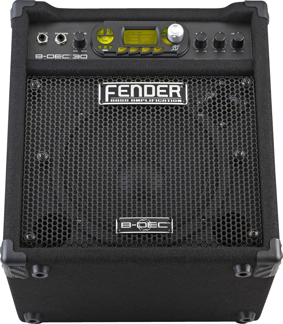 Fender B-DEC 30 Digital Entertainment Center Bass Combo Amplifier (30 Watts, 1x10 in.), Front Tilt