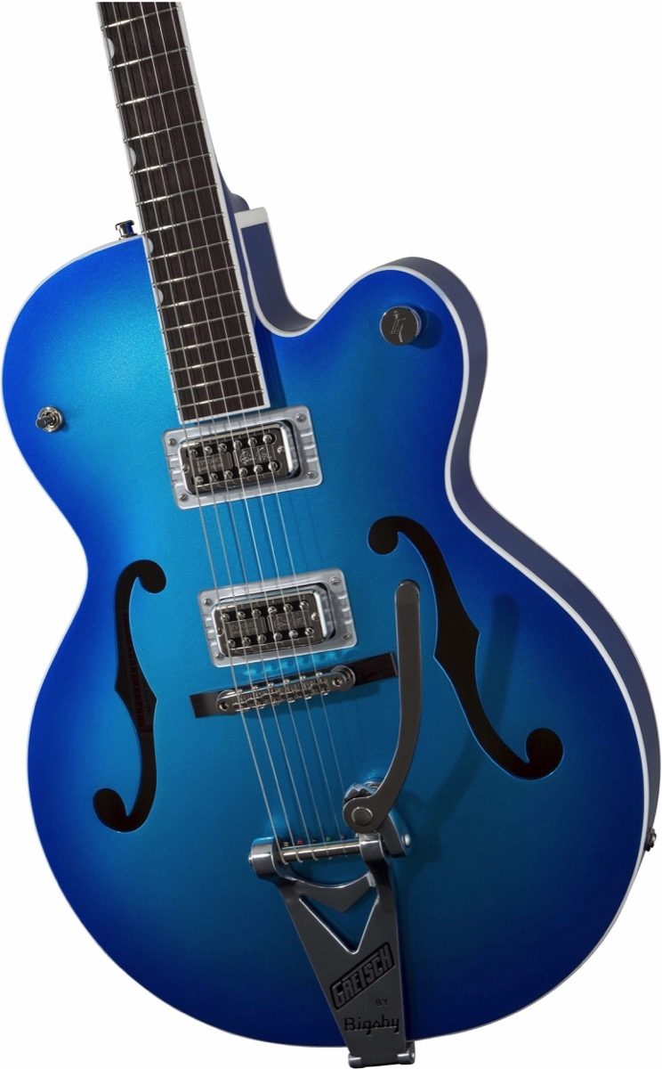 Gretsch G6120T-HR Brian Setzer Signature Hot Rod Hollow Body with Bigsby (with Case), View