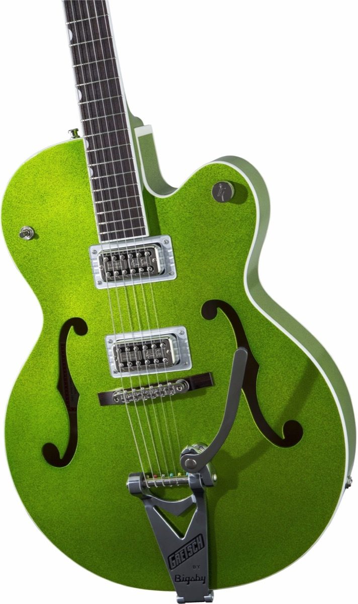 Gretsch G6120T-HR Brian Setzer Signature Hot Rod Hollow Body with Bigsby (with Case), View