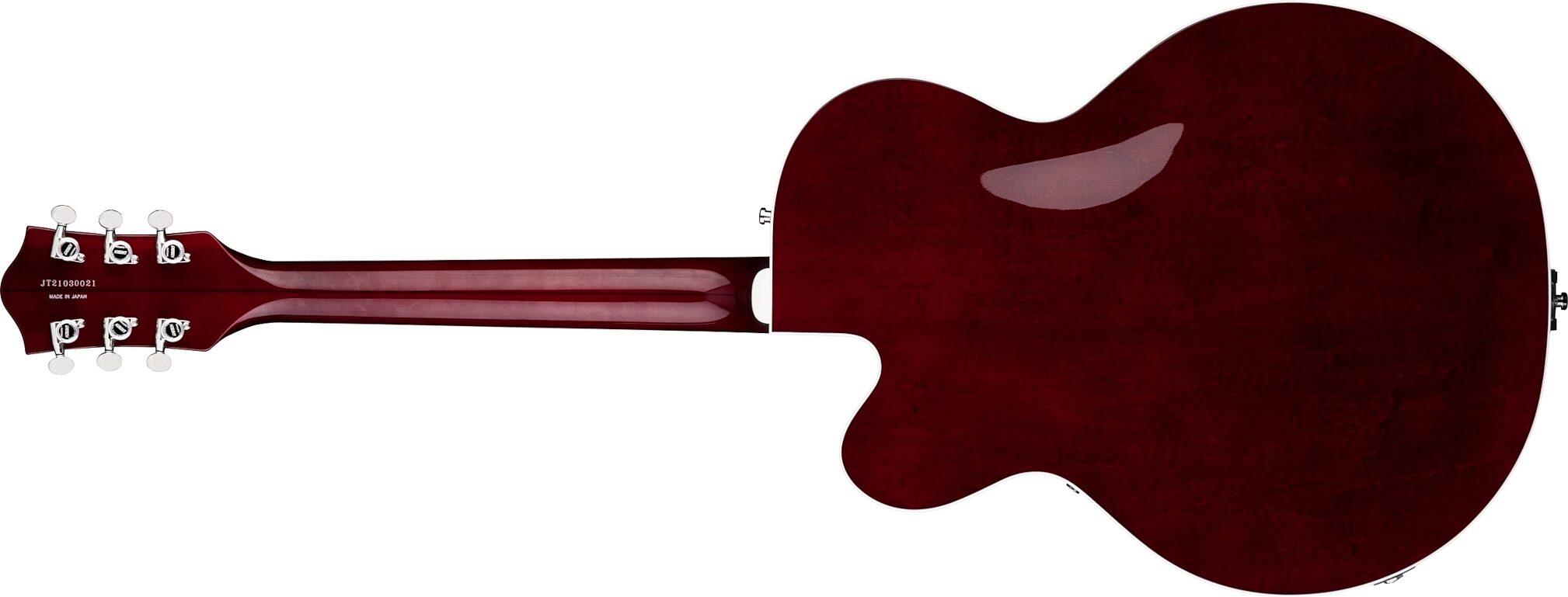 Gretsch G6119T-ET Players Edition Tennessee Rose Electrotone Electric Guitar (with Case), Action Position Back