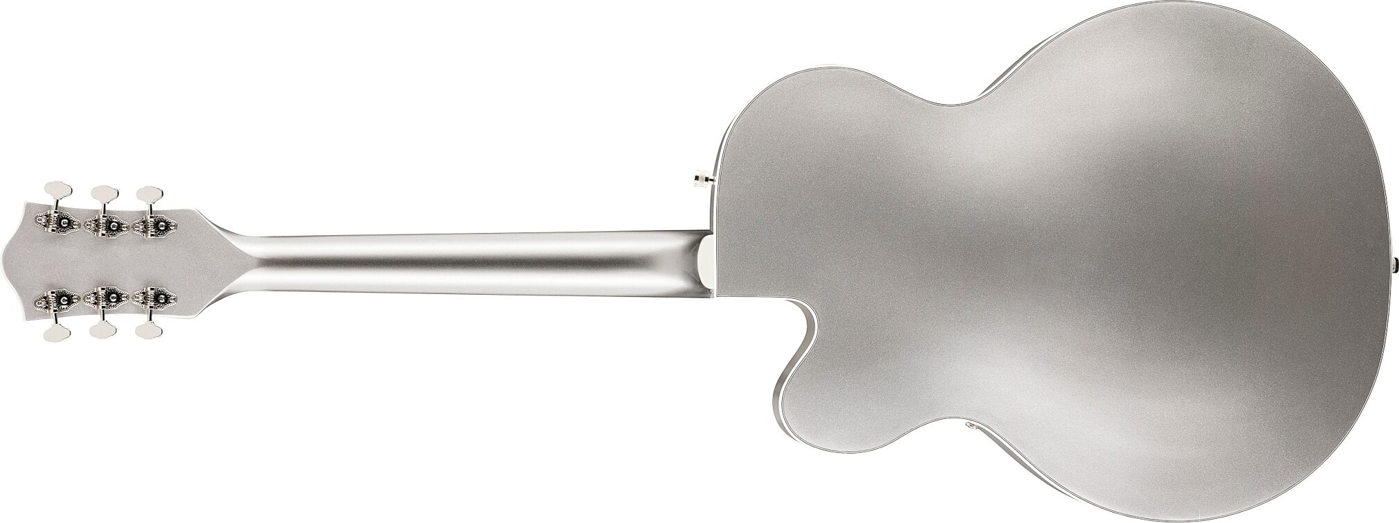 Gretsch G5420T Electromatic Hollowbody Electric Guitar, Airline Silver, Open Box (Good), Action Position Back