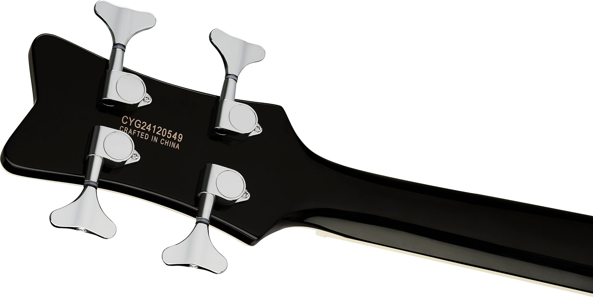 Gretsch Electromatic CVT Double-Cut Electric Bass, Bristol Fog, Action Position Back