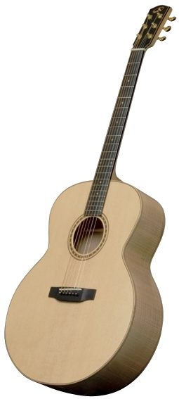Bedell JB-52-G Jumbo Acoustic Guitar (with Gig Bag), Main--jb-52-g-1