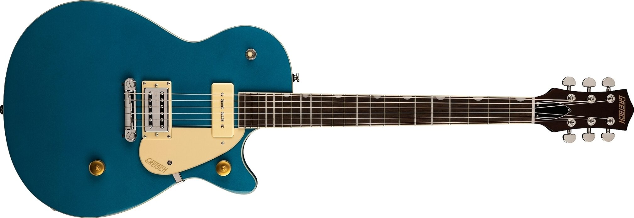 Gretsch G2215-P90 Streamliner Jr. Jet Club Electric Guitar, Action Position Front