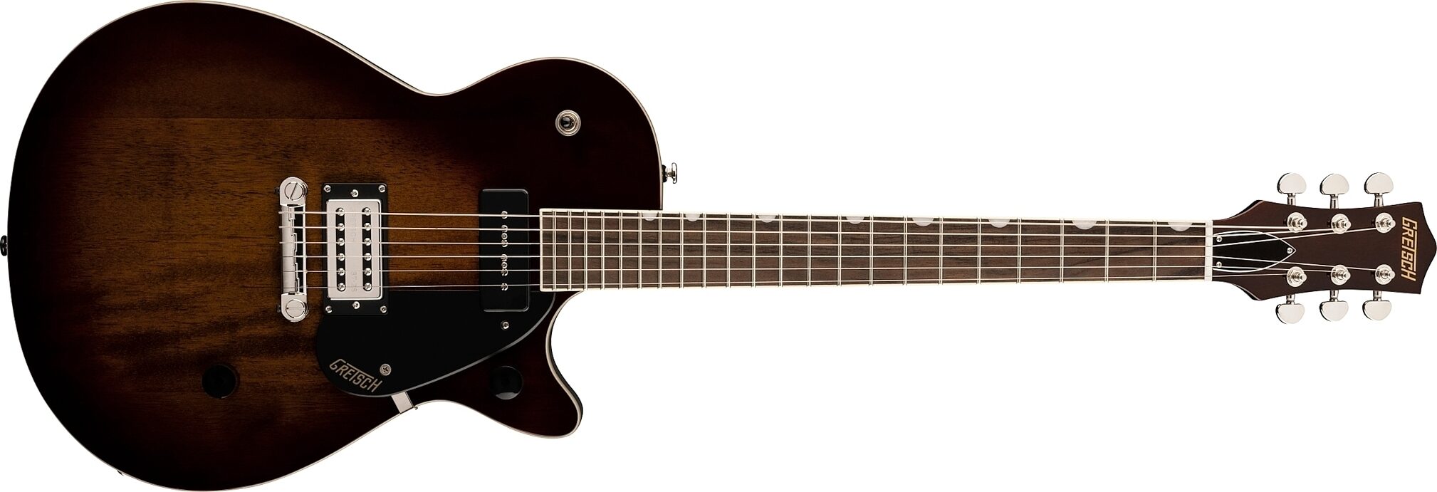 Gretsch G2215-P90 Streamliner Jr. Jet Club Electric Guitar, Action Position Front