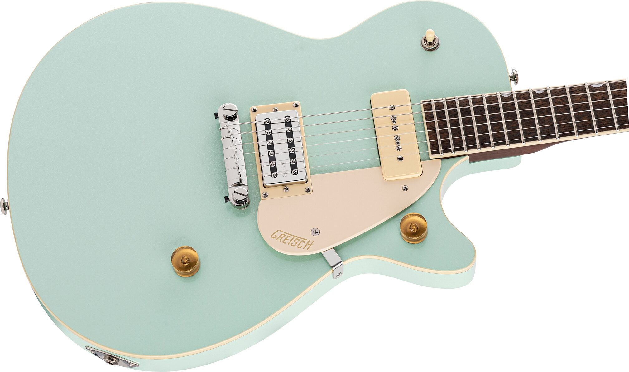 Gretsch G2215-P90 Streamliner Jr. Jet Club Electric Guitar, Action Position Back