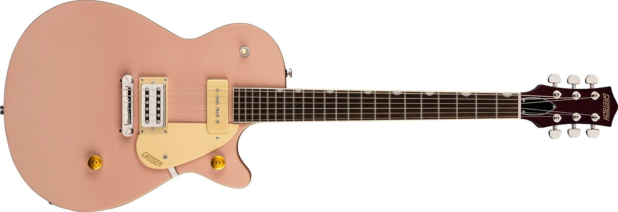 Gretsch G2215-P90 Streamliner Jr. Jet Club Electric Guitar, Action Position Front