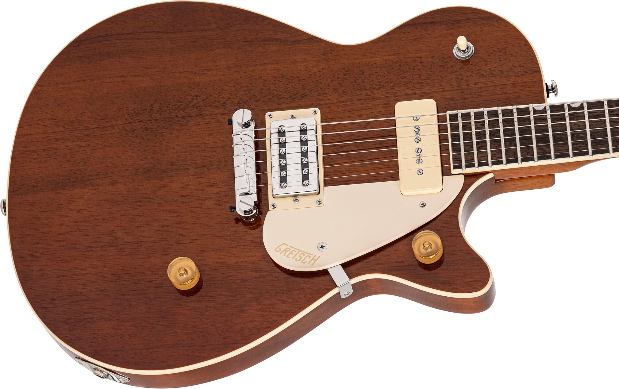 Gretsch G2215-P90 Streamliner Jr. Jet Club Electric Guitar, Action Position Back
