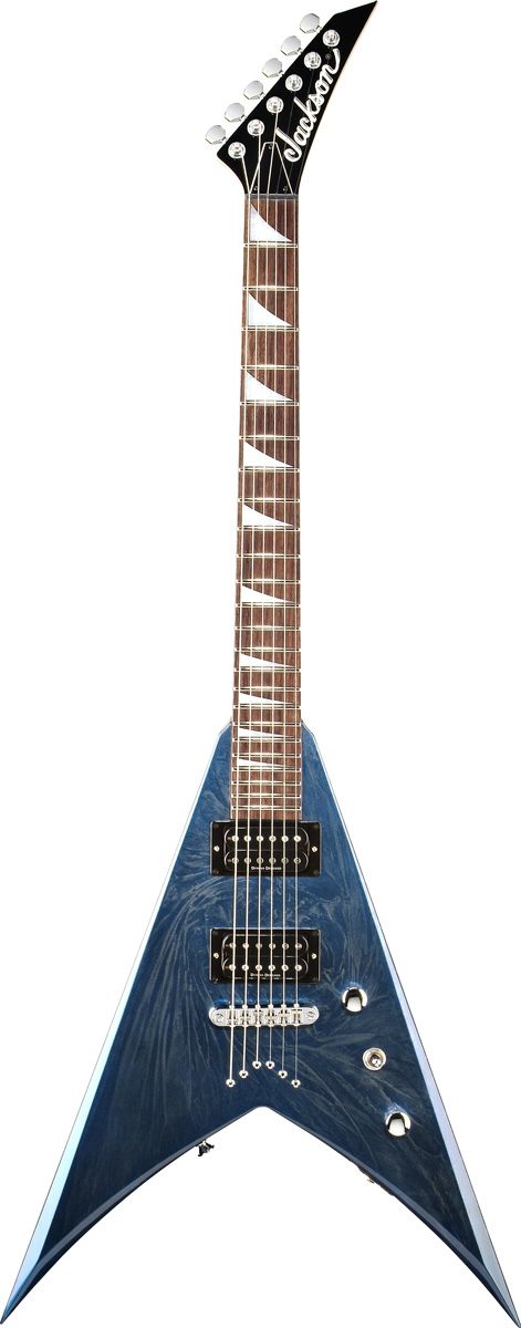Jackson KVX10 King V Electric Guitar, Cobalt Blue Swirl