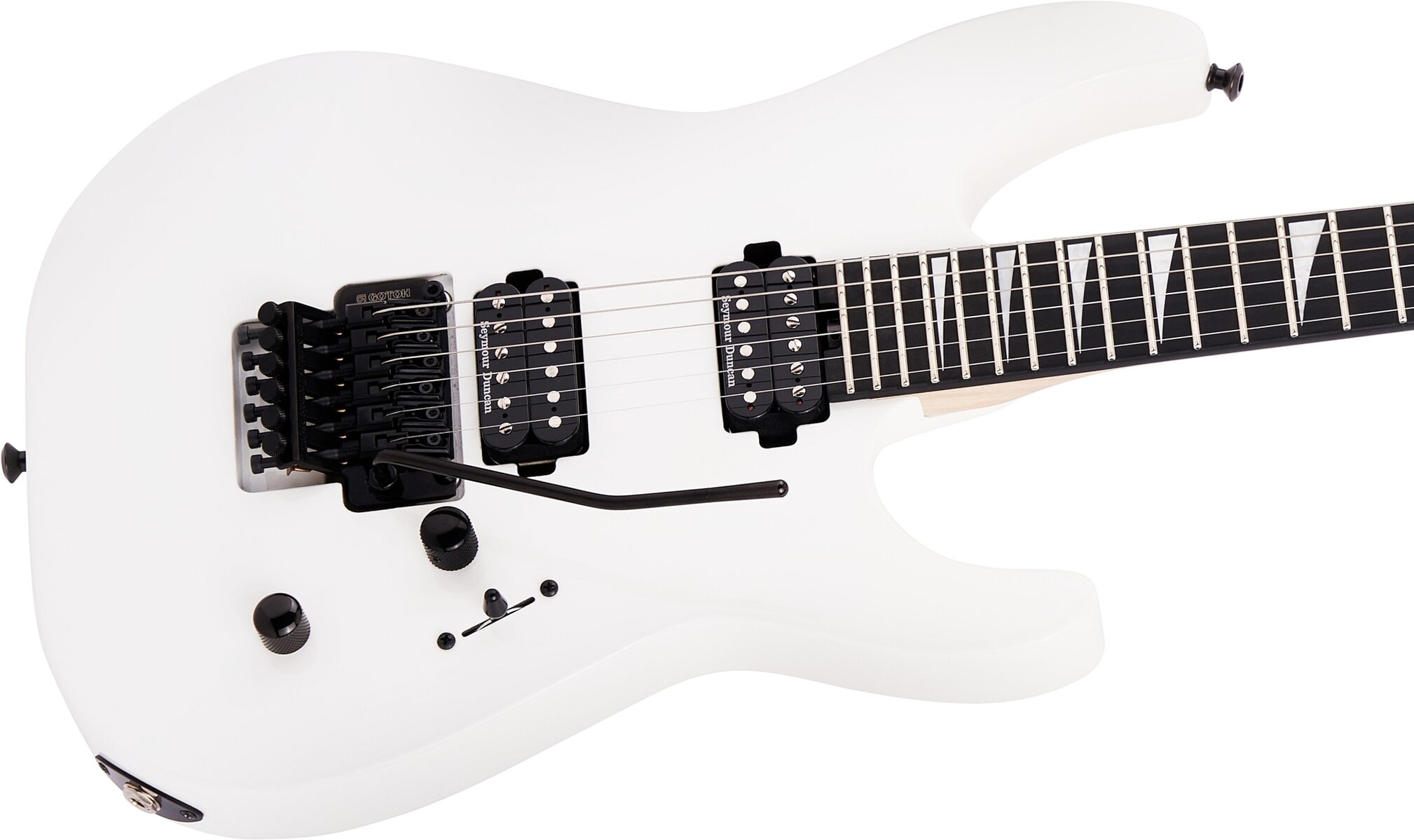 Jackson MJ Series Dinky DKR Electric Guitar, with Ebony Fingerboard (and Case), Action Position Back