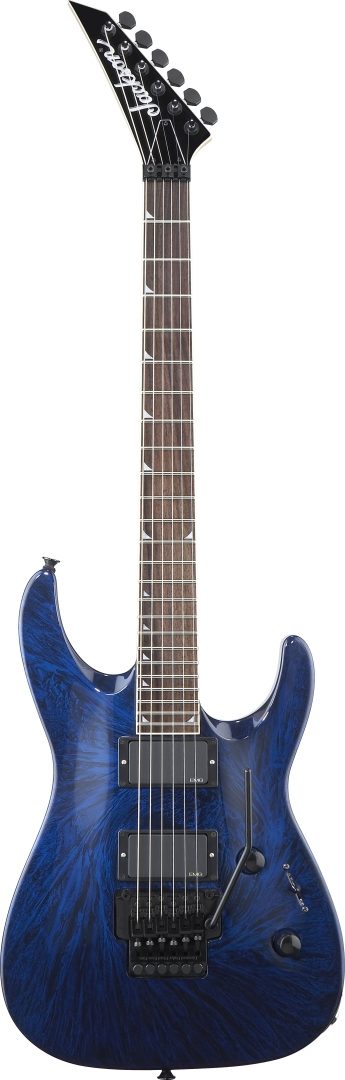 Jackson DKMG Dinky Electric Guitar, Cobalt Blue Swirl