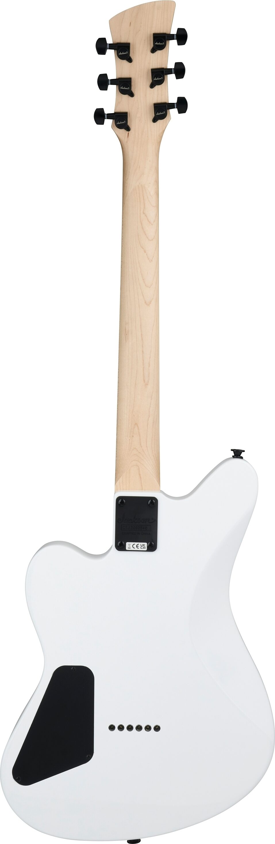 Jackson JS Series JS22 Surfcaster Electric Guitar, Snow White, nolabel