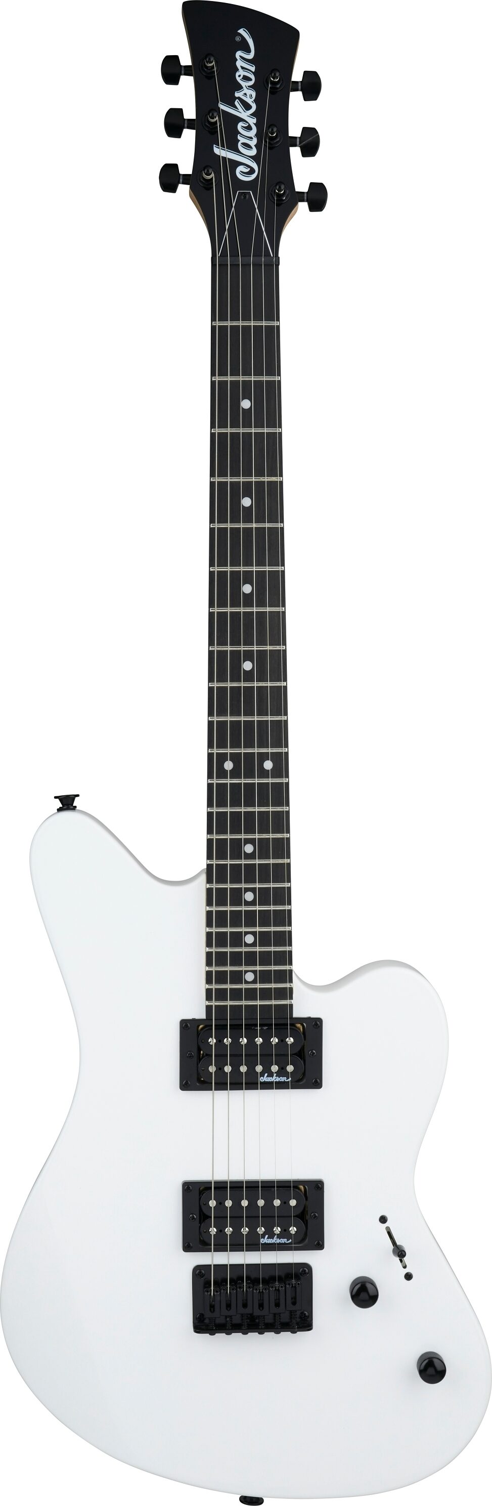 Jackson JS Series JS22 Surfcaster Electric Guitar, Snow White, nolabel