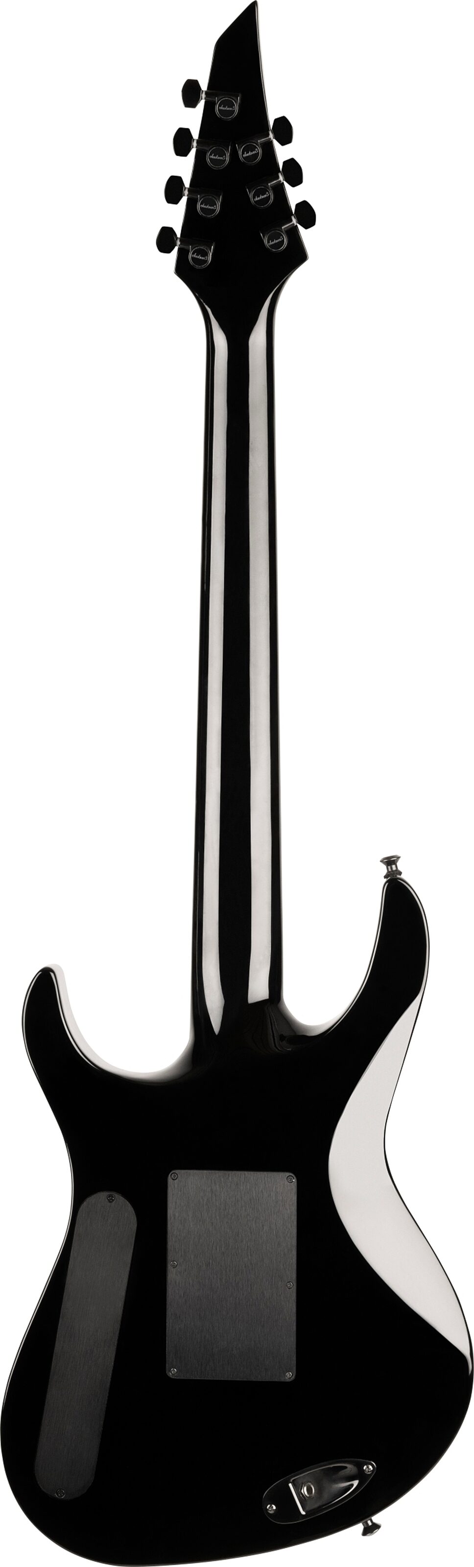 Jackson Pro Chris Broderick Soloist 7 Electric Guitar with Floyd Rose, Black, Open Box (Good), Action Position Back