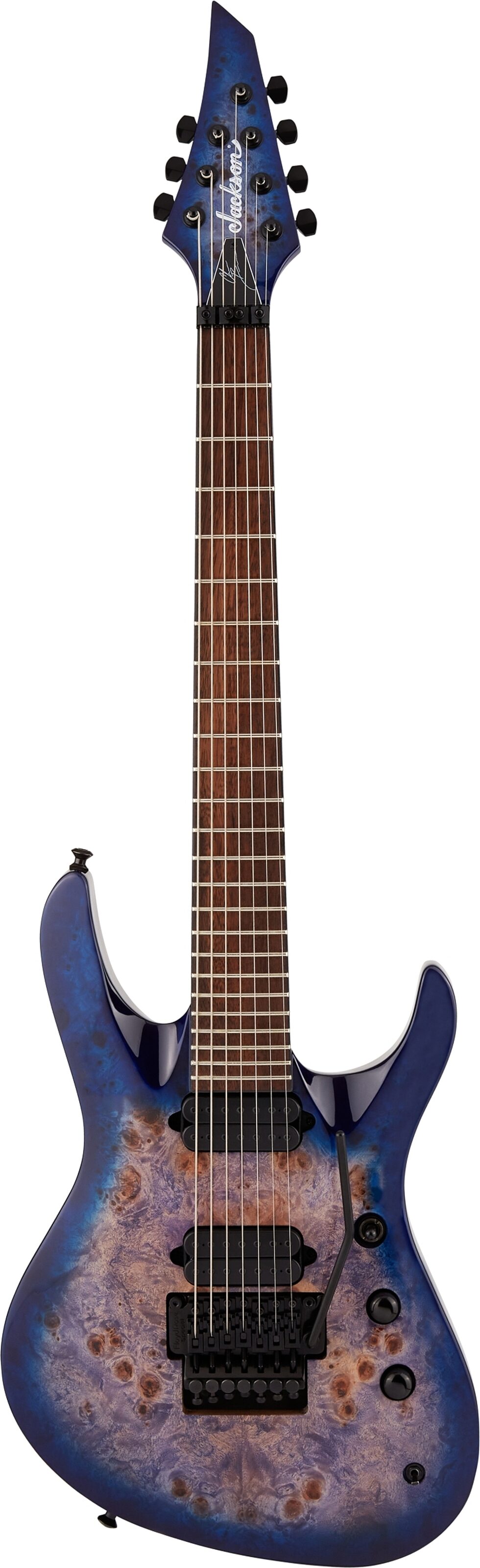 Jackson Pro Series Broderick Signature 7P Electric Guitar, Action Position Back