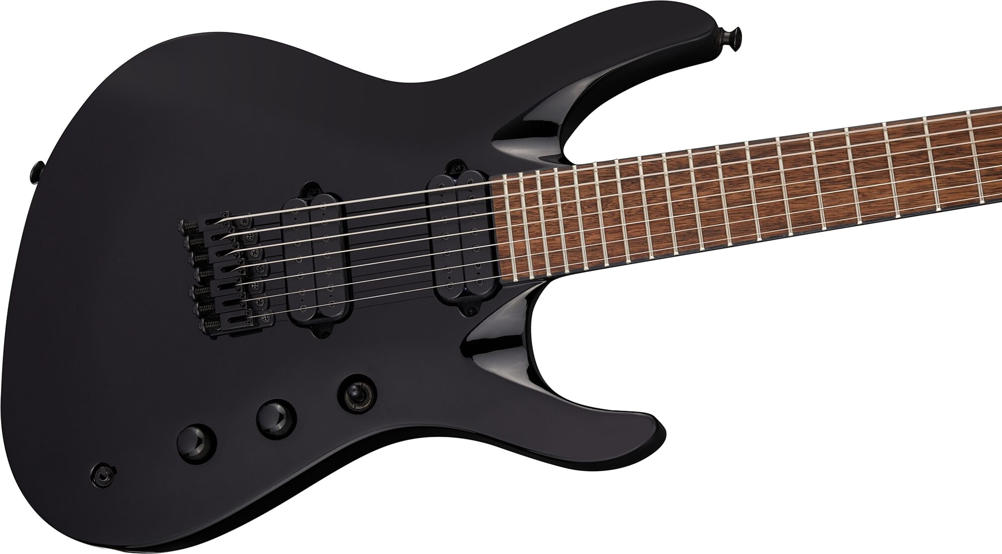 Jackson Pro Series Chris Broderick Soloist HT7 Electric Guitar, 7-String, Action Position Back