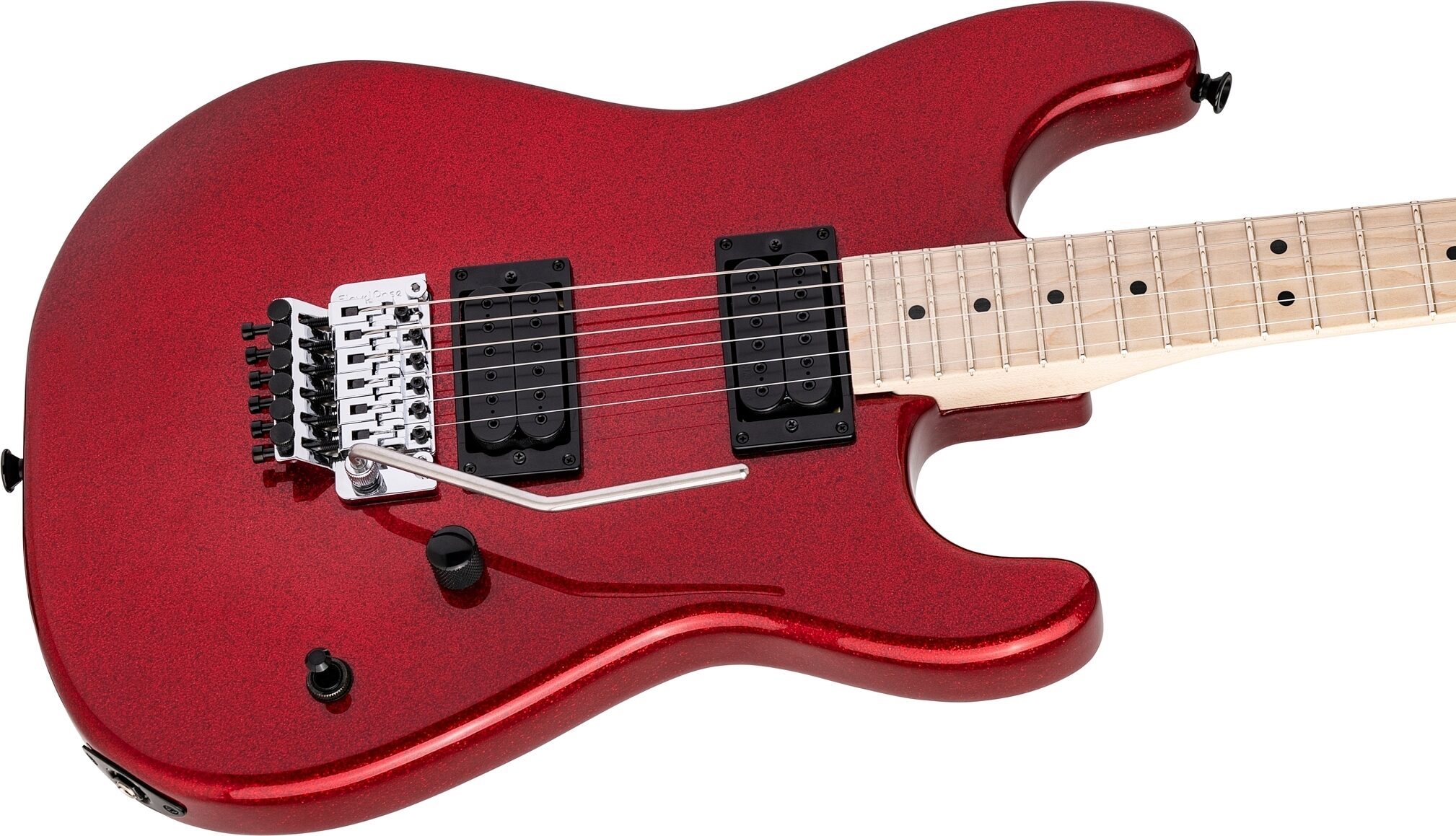 Jackson LE San Dimas SD22 Jack Butler Electric Guitar, with Maple Fingerboard, Action Position Side